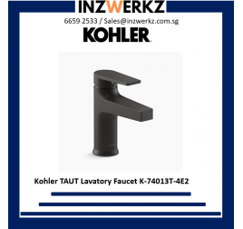 Kohler Taut Lavatory Faucet (Matt Black)